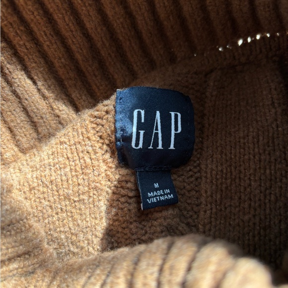 GAP Brown Cable knit Sweater Vest - Picture 3 of 4